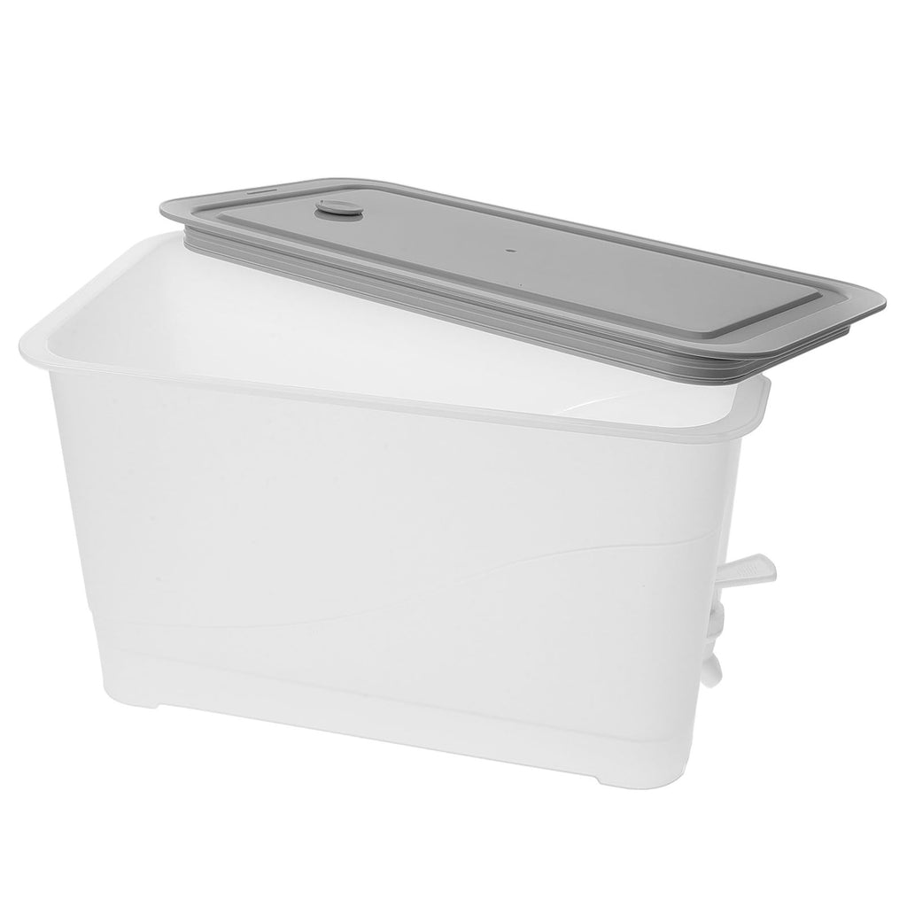 4L Cold Water Jug with Faucet Gray Plastic H15400
