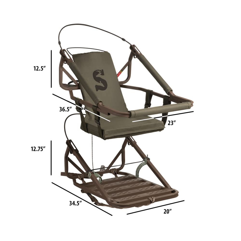 Steel Climbing Treestand B1680
