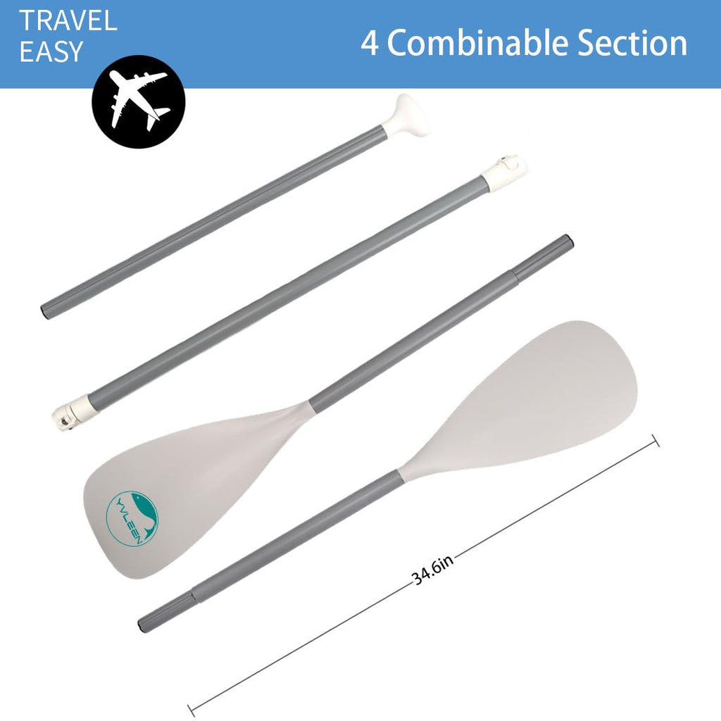 Adjustable Aluminum 4-Piece Floating Paddle K278