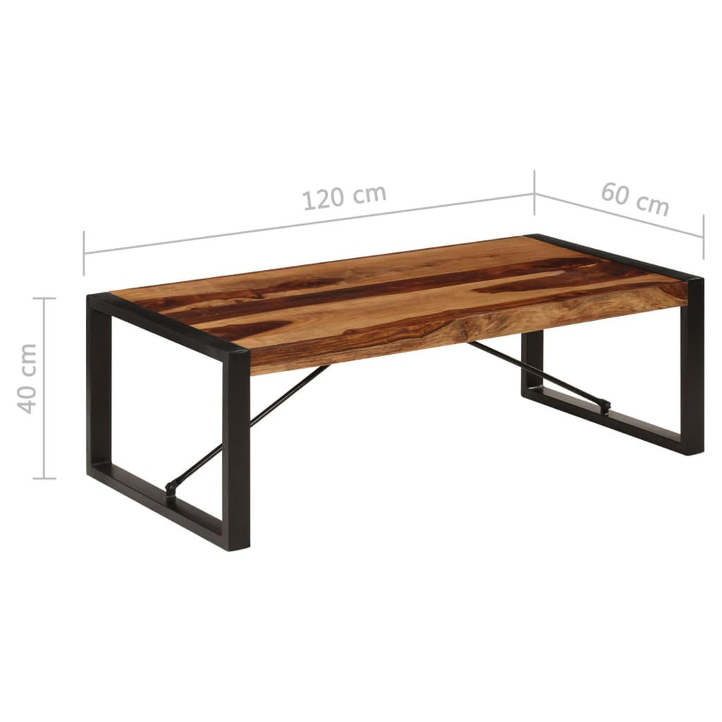 Solid Sheesham Wood Coffee Table E970185