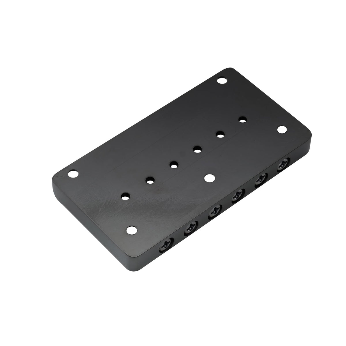 Black Non-tremolo Hardtail Bridge A92142