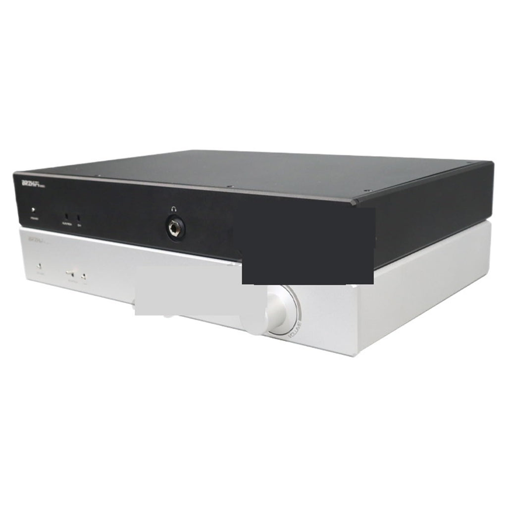 All Aluminum Amplifier Case Headphone Amp Audio Preamplifier Chassis Box Black Blank O72882