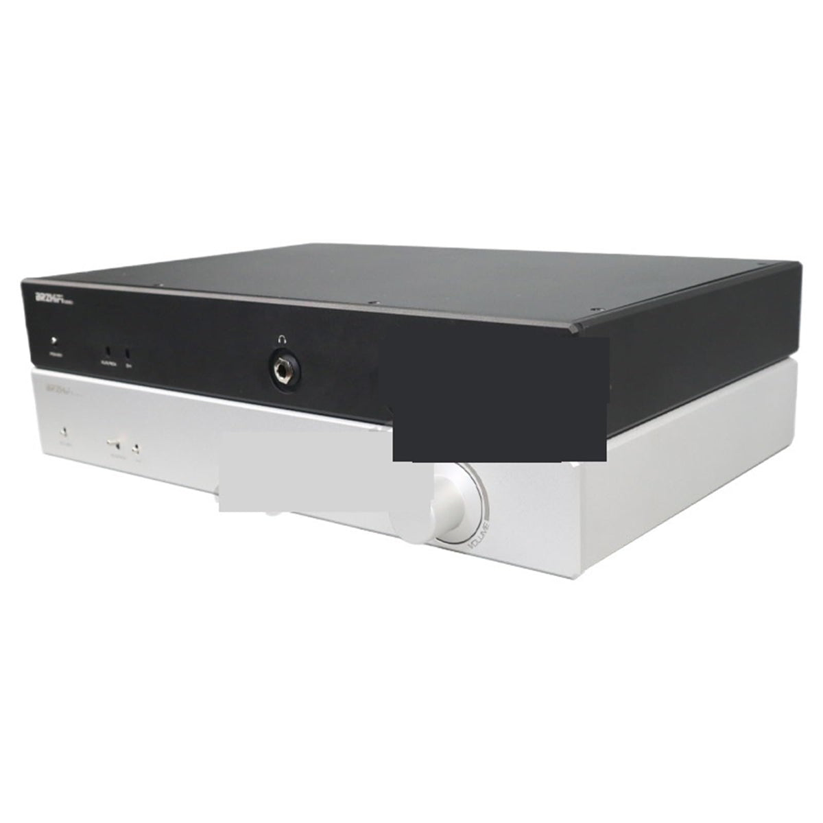 All Aluminum Amplifier Case Headphone Amp Audio Preamplifier Chassis Box Black Blank O72882