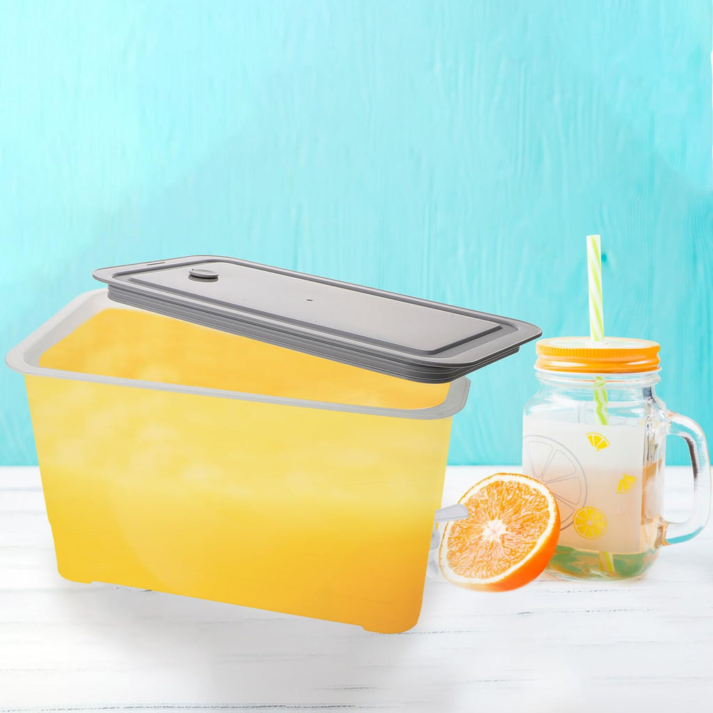 4L Cold Water Jug with Faucet Gray Plastic H15400