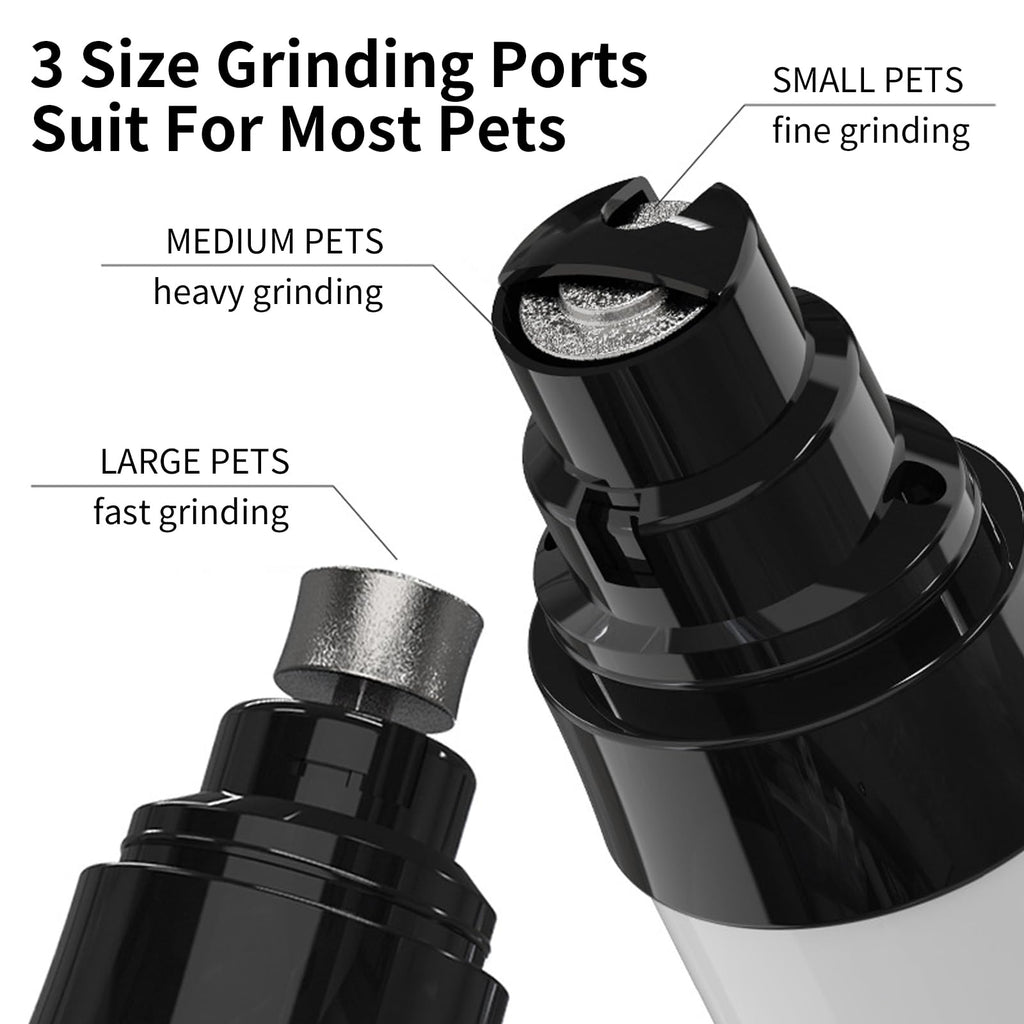 Dog Nail Grinder Rechargeable USB Charging A33407