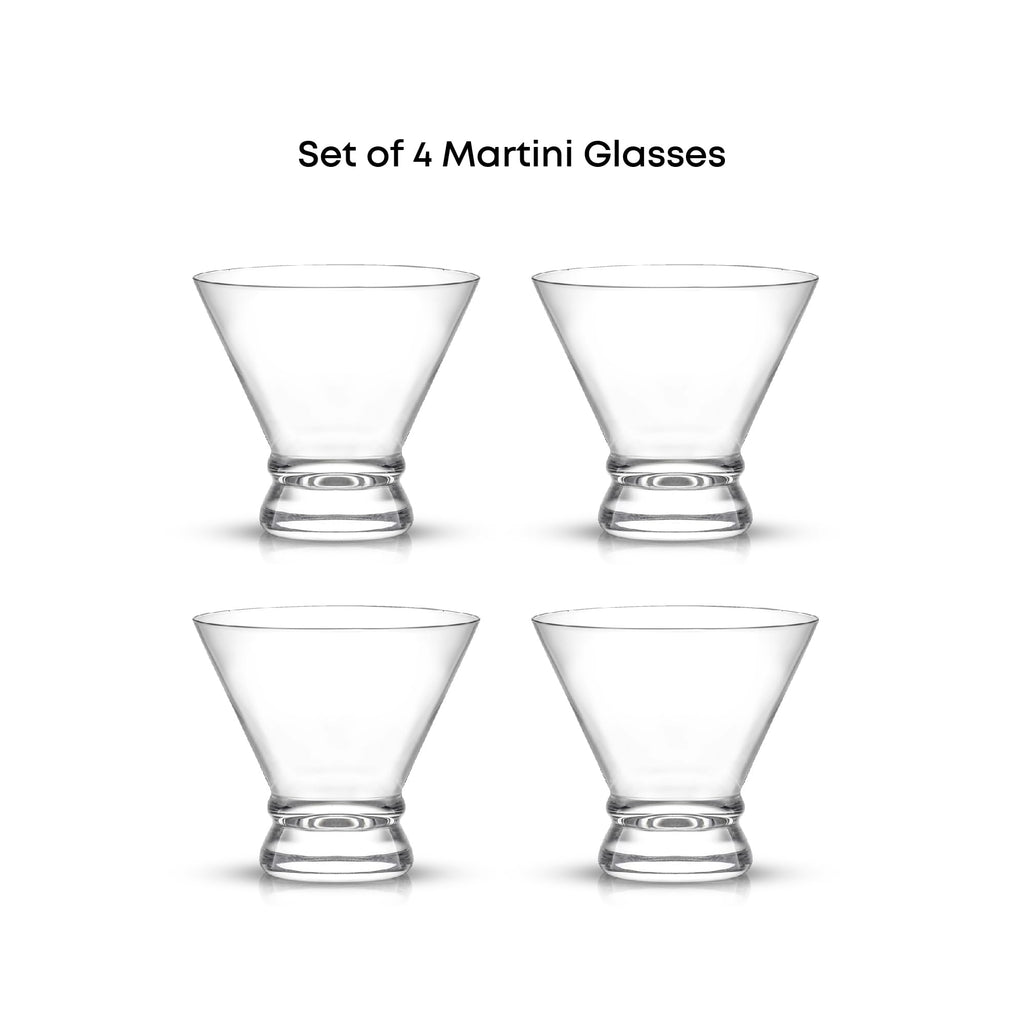 Stemless Martini Glasses Set of 4 G322065