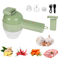 4 in 1 Handheld Electric Vegetable Cutter Set N436