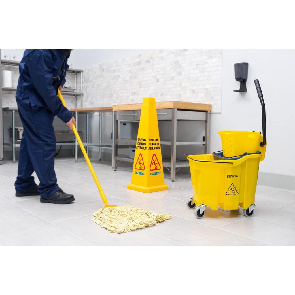 35 Qt Mop Bucket with Wringer and Insert E339