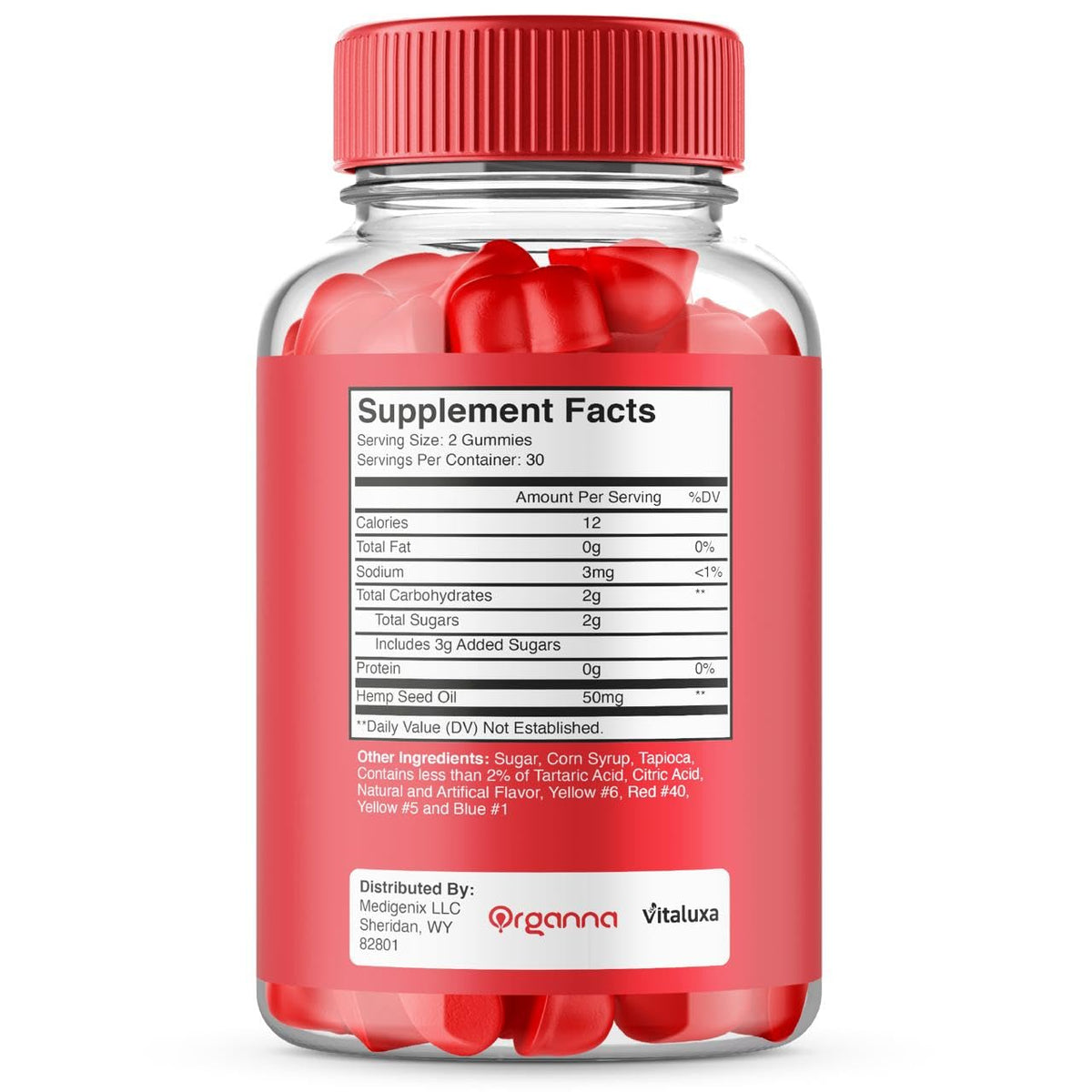 60 Gummies Vitamin Supplement D49410