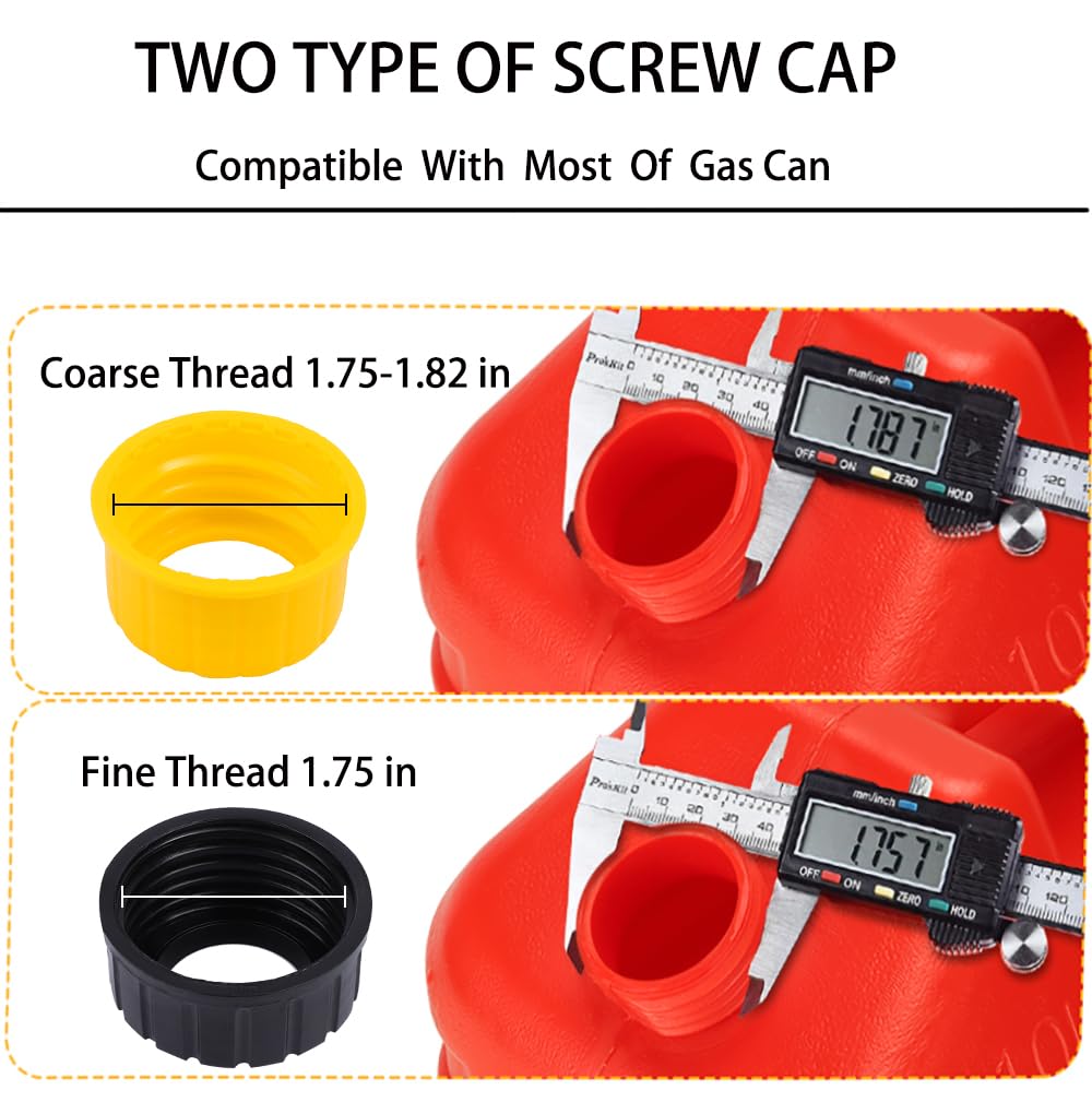 Gas Can Spout Replacement Kit with Flexible Pour Nozzle O975