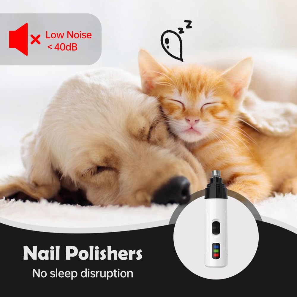 Silent Rechargeable Electric Dog Nail Grinder E126