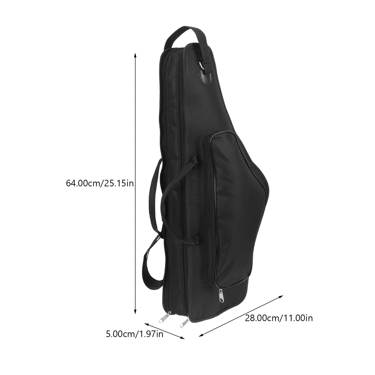 Alto Saxophone Case with Handle and Shoulder Strap J2547