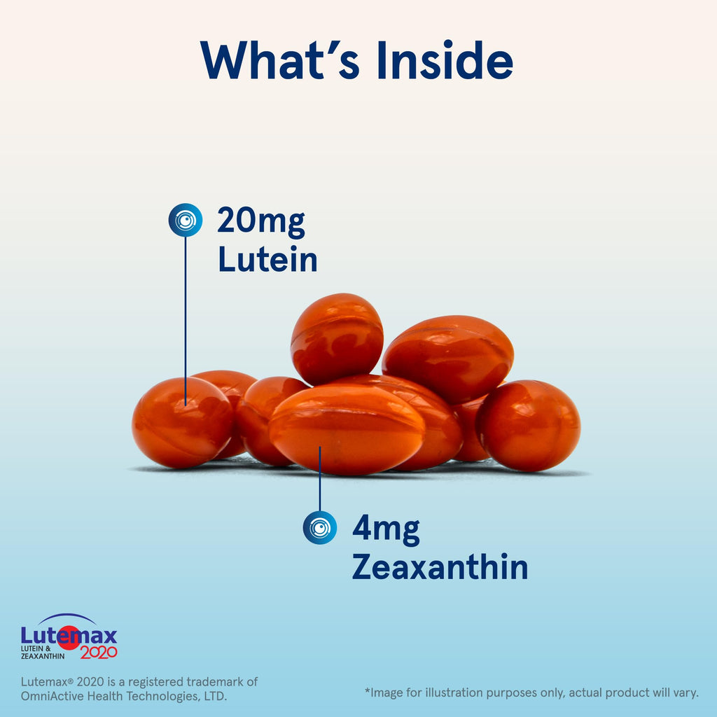 Lutein 20 mg with Zeaxanthin 120 Softgels Q166379