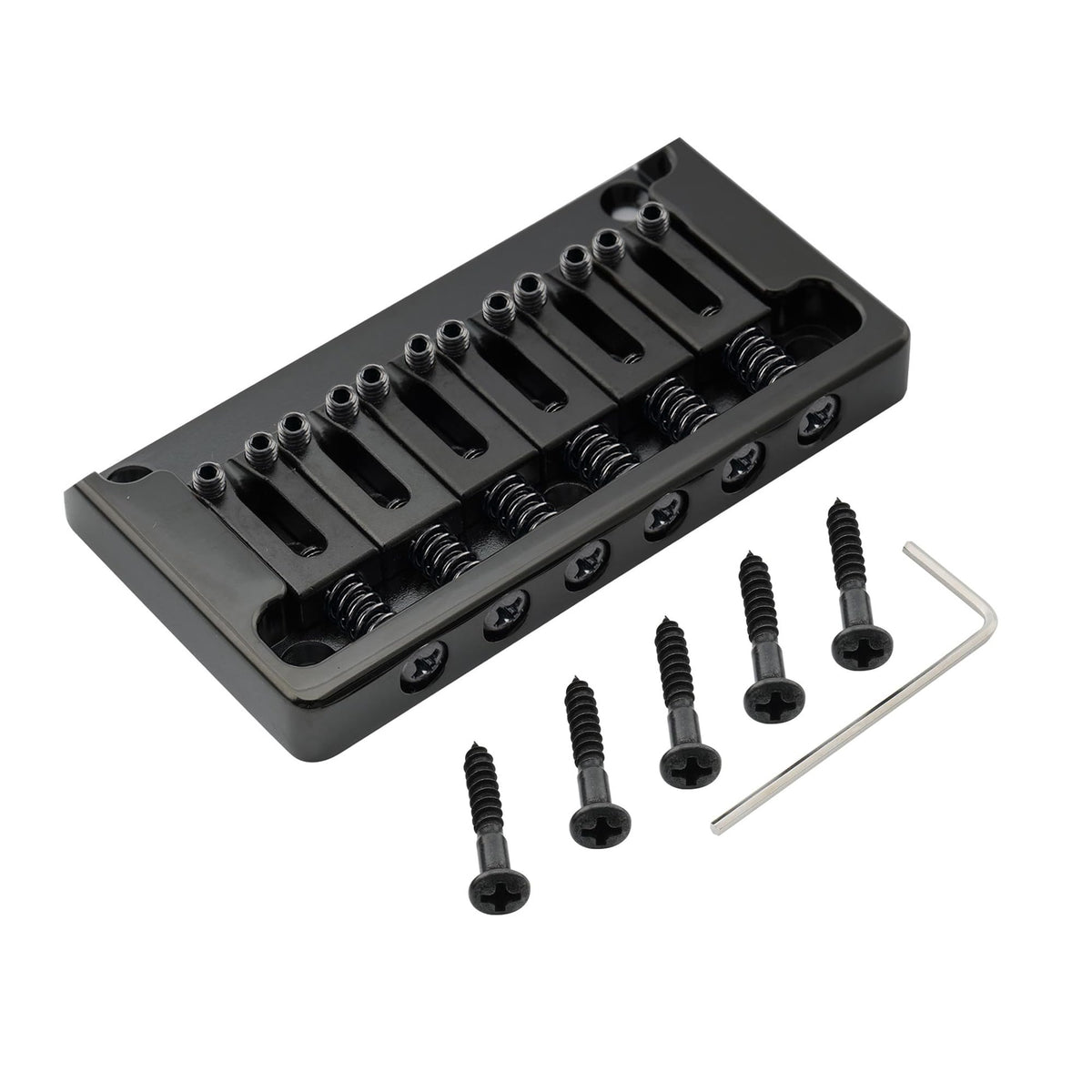 Black Non-tremolo Hardtail Bridge A92142