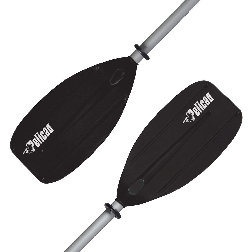 Kid Kayak Paddle 2 Piece Aluminum Polypropylene 72 in Black R201