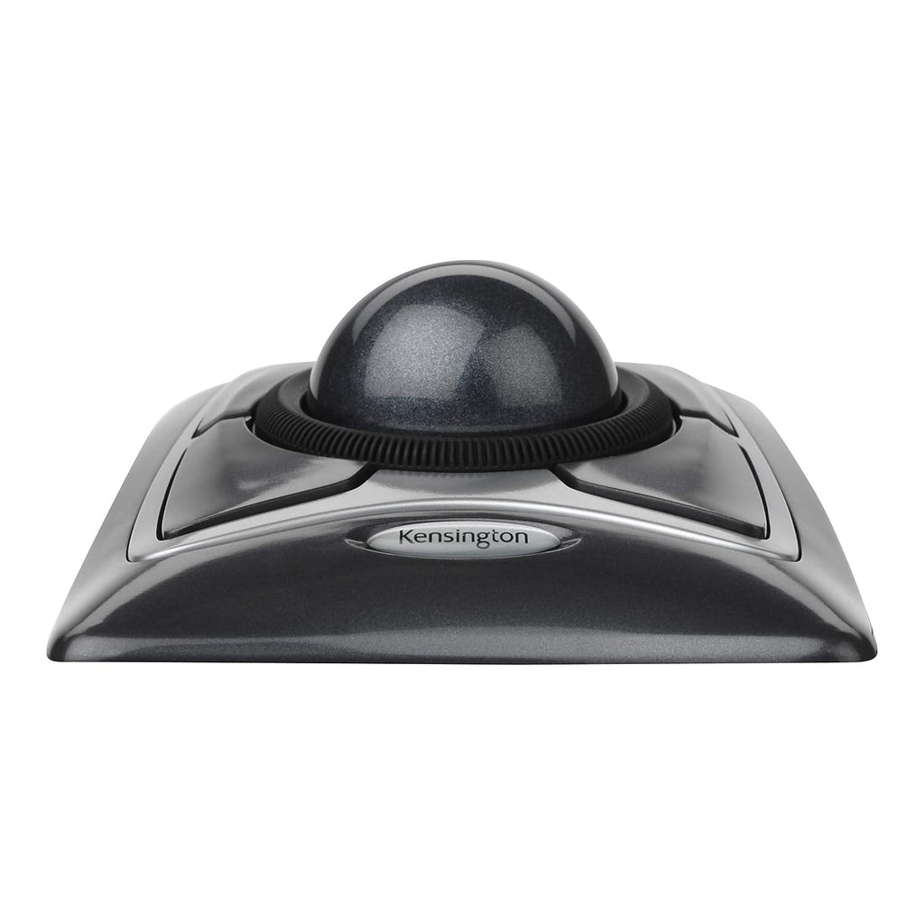 Black Silver Trackball Mouse Y90537