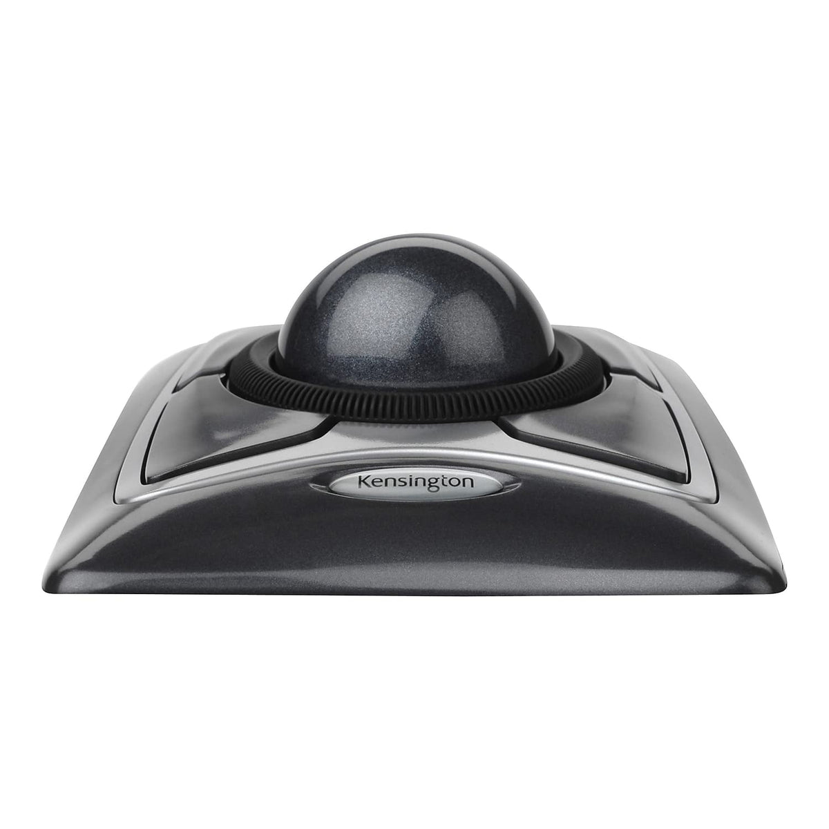 Black Silver Trackball Mouse Y90537