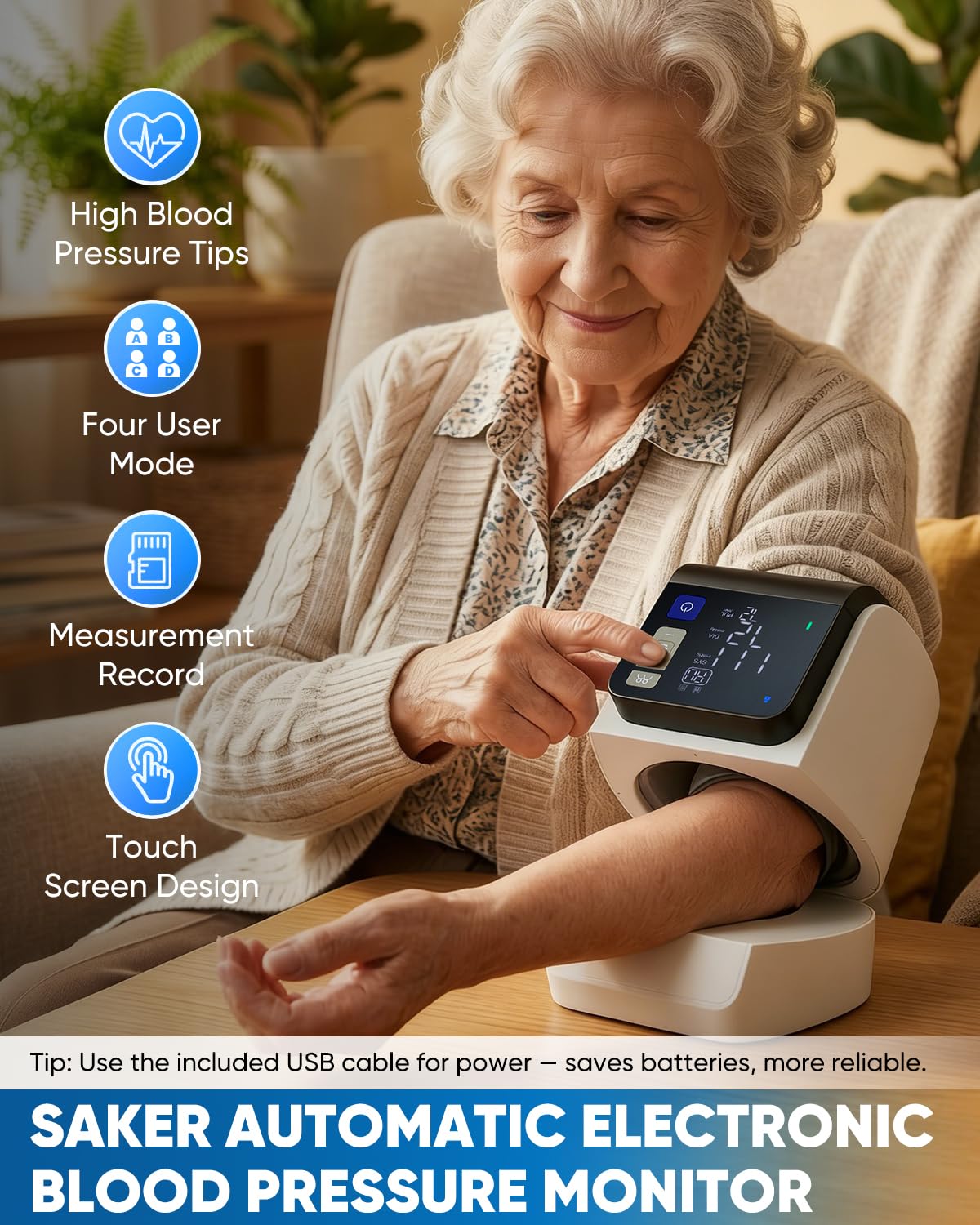 Blood Pressure Monitor Upper Arm F9999
