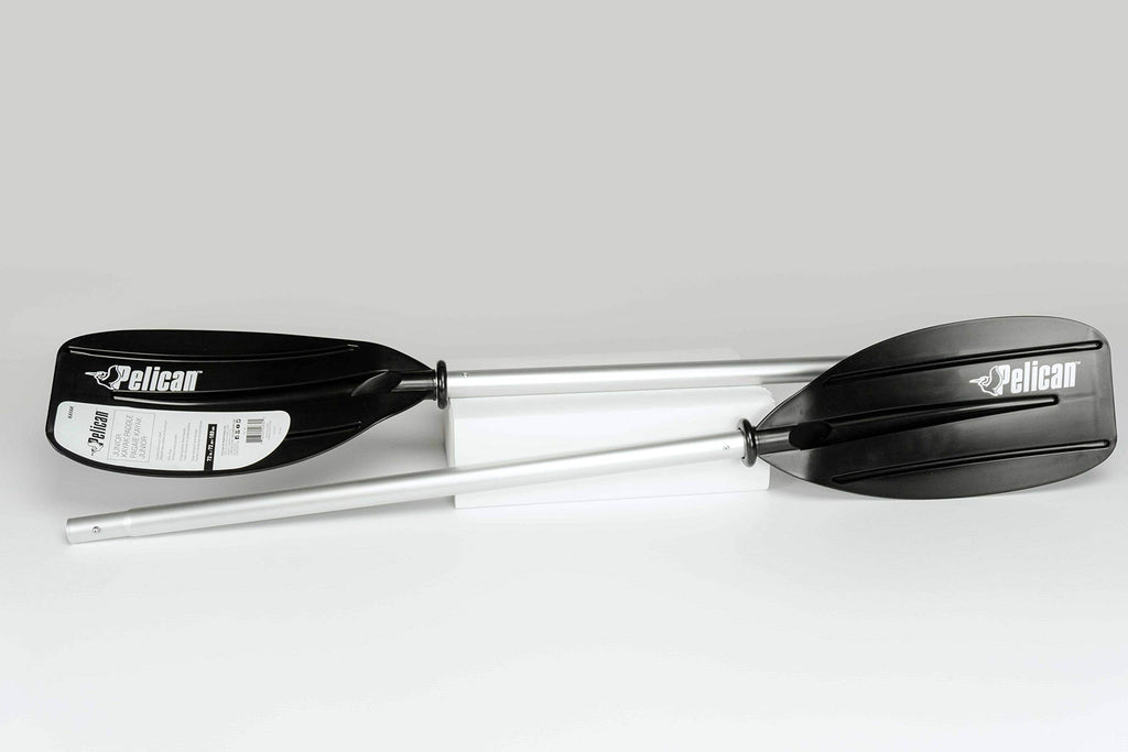 Kid Kayak Paddle 2 Piece Aluminum Polypropylene 72 in Black R201