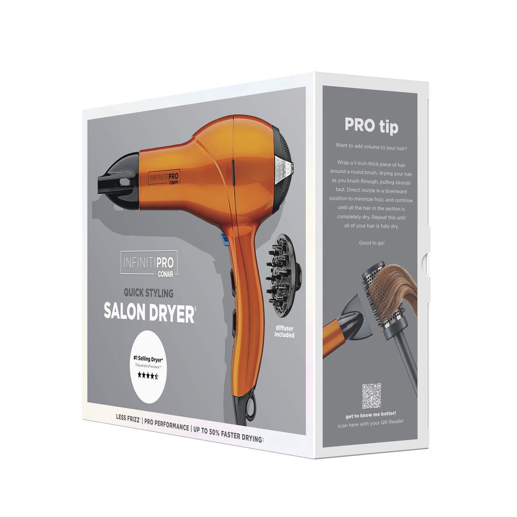 1875W Salon Performance AC Motor Hair Dryer L6361
