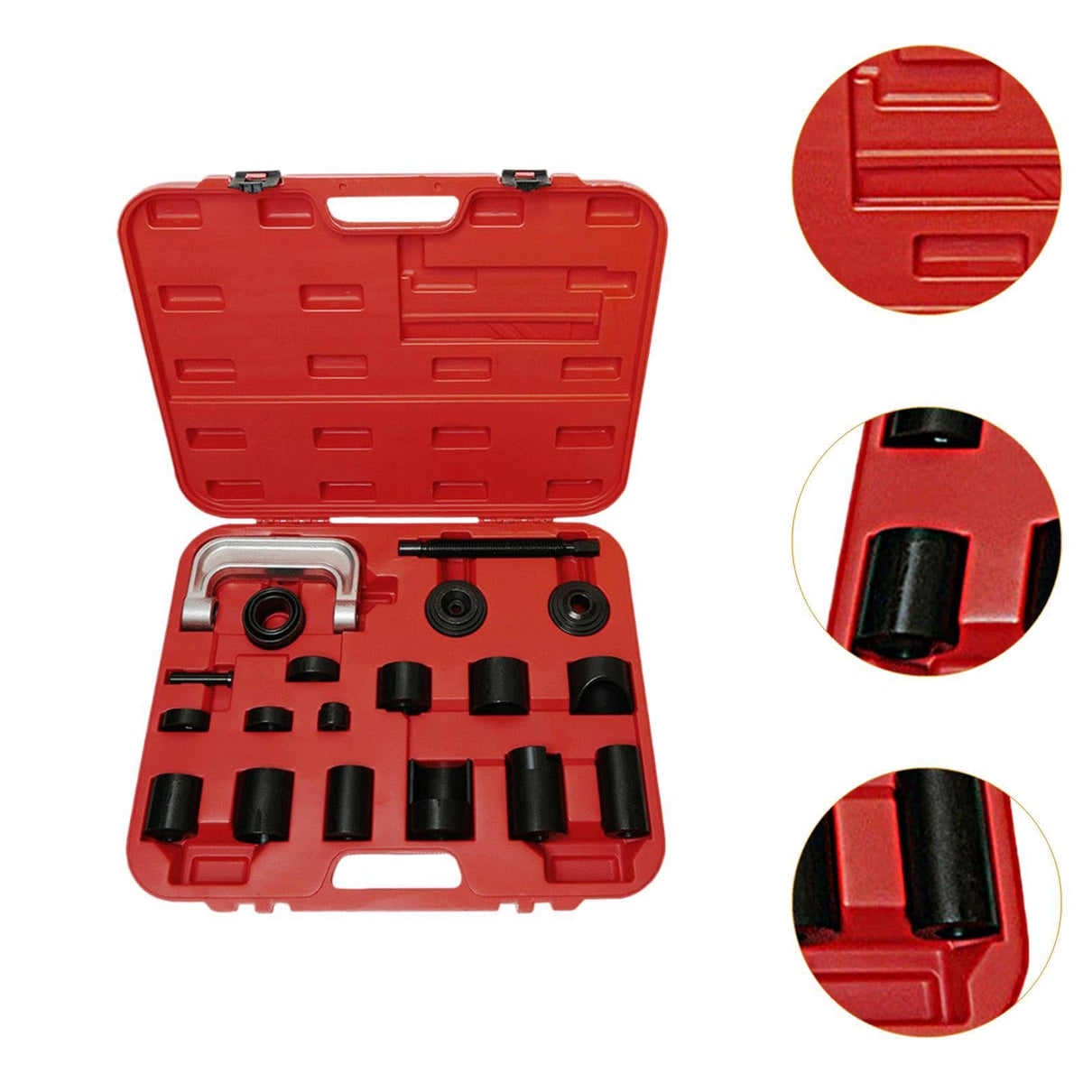 21 Piece Ball Joint Press Tool Kit with Adapters E584380