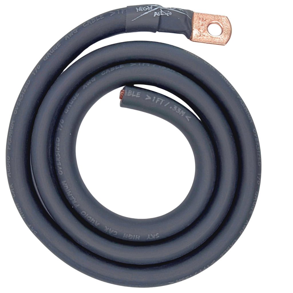 Oversized 1/0 Gauge AWG Electrical Wiring Kit R404