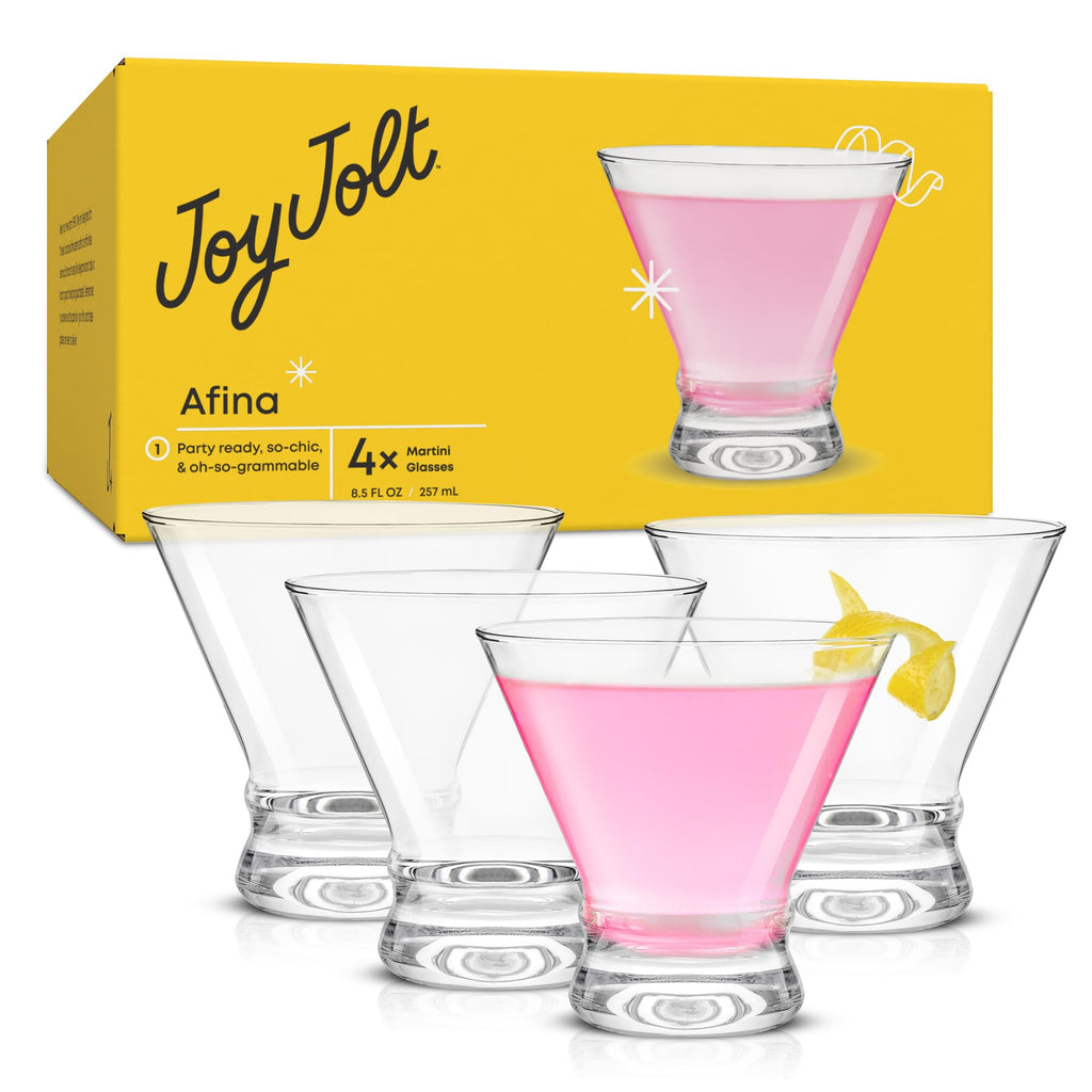 Stemless Martini Glasses Set of 4 G322065