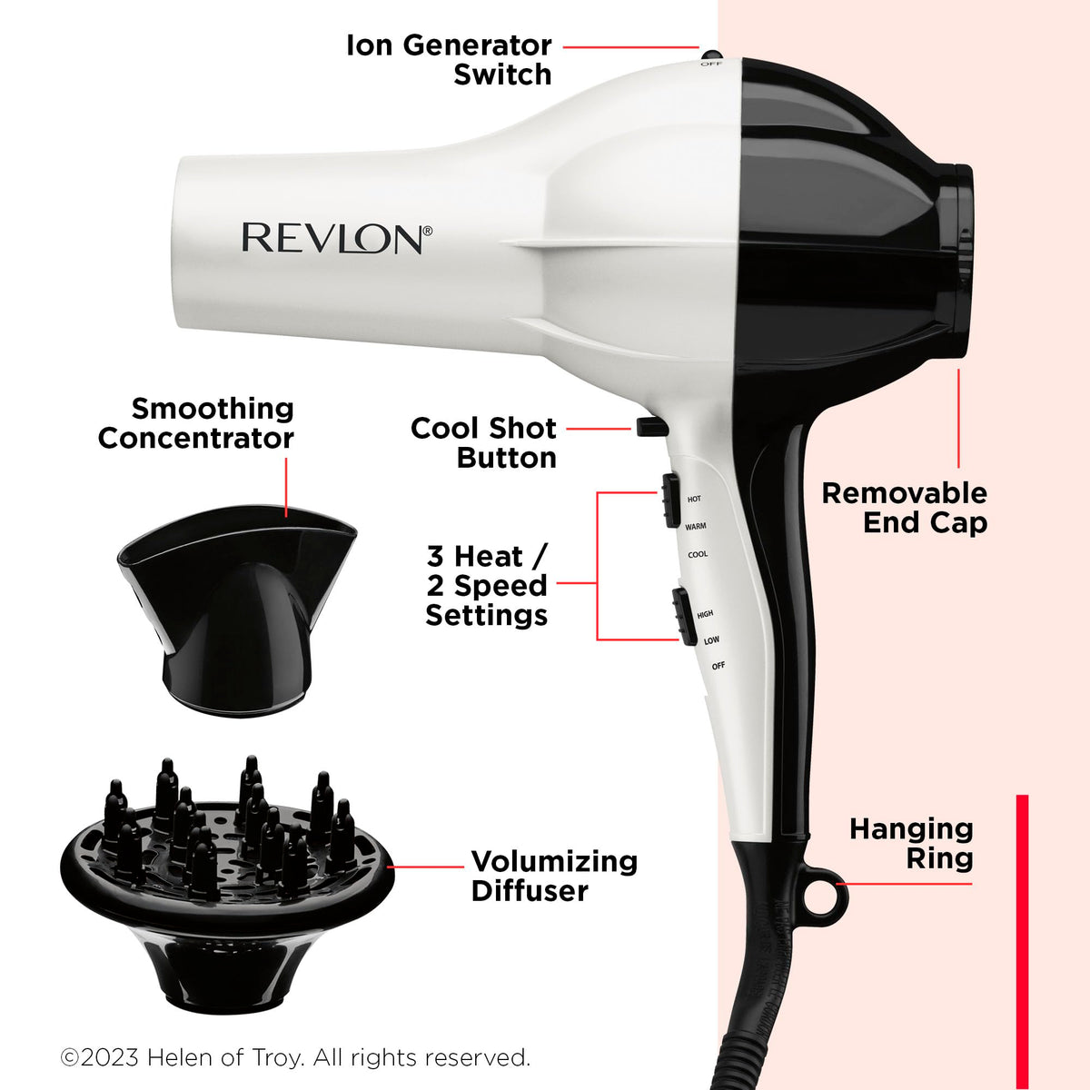 1875W Hair Dryer L9297