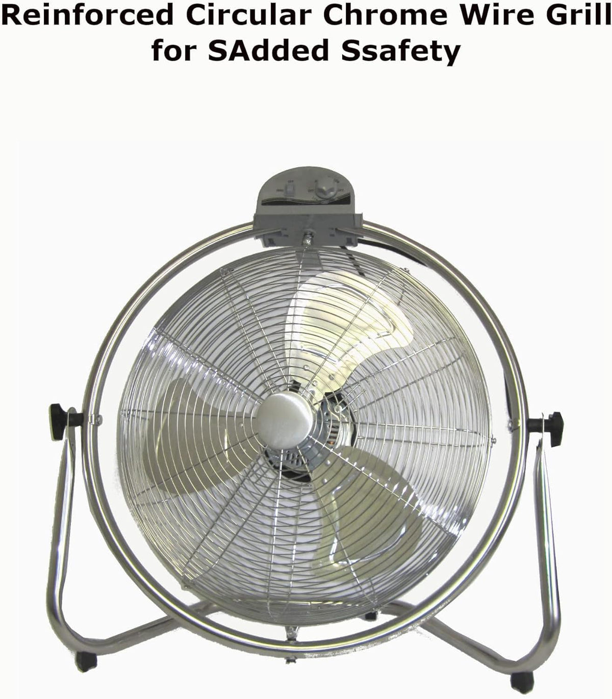 20 Inch 3 Speed Oscillating Floor Fan S423506