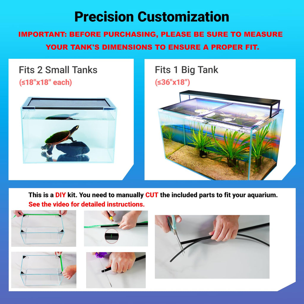 Adjustable Mesh Aquarium Lid O807926