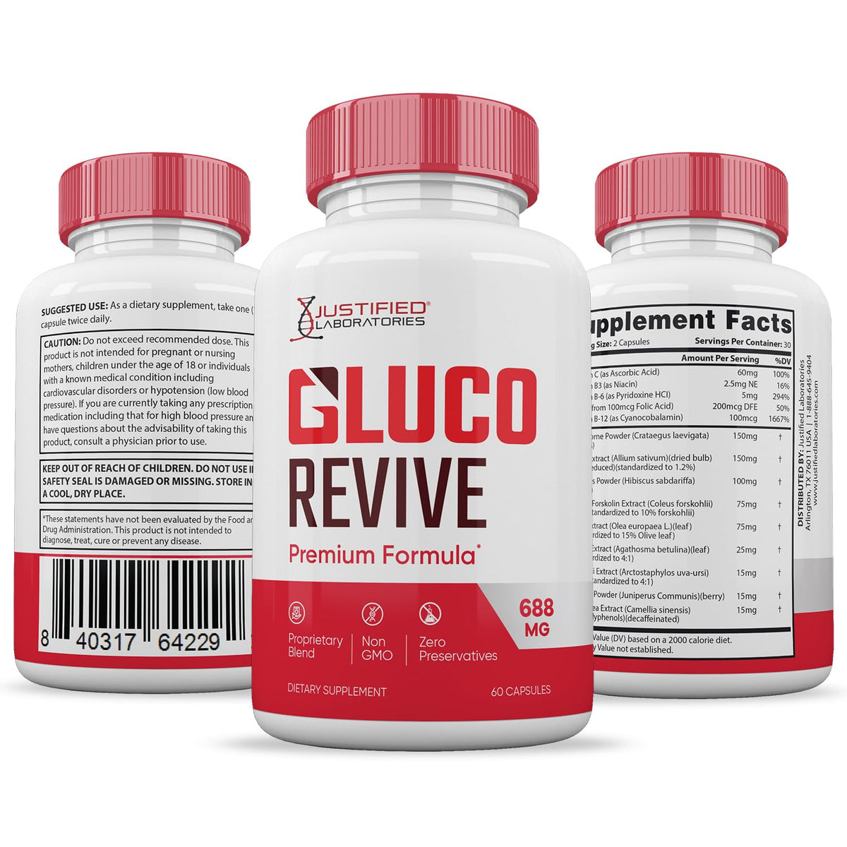 60 Capsules 688MG Hawthorne Hibiscus Garlic Juniper Olive Forskolin Green Tea Extract E83929