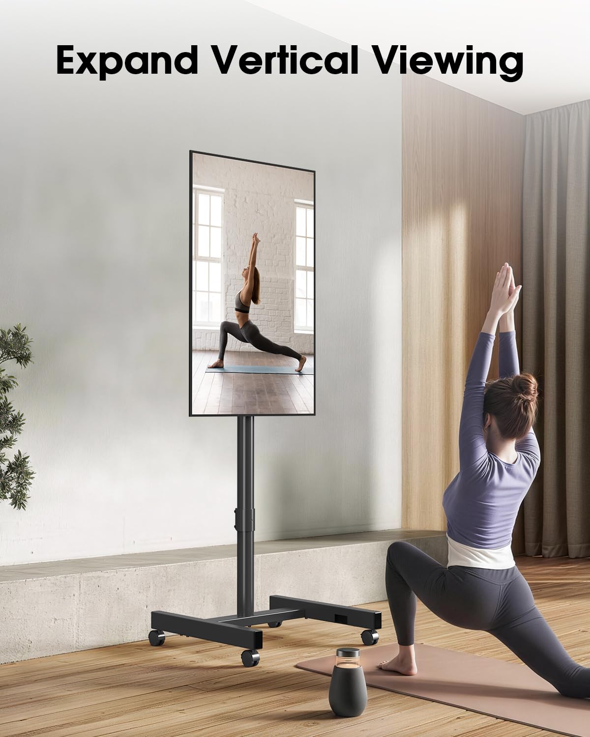 Rolling TV Stand for 13-50 Inch TVs O3279