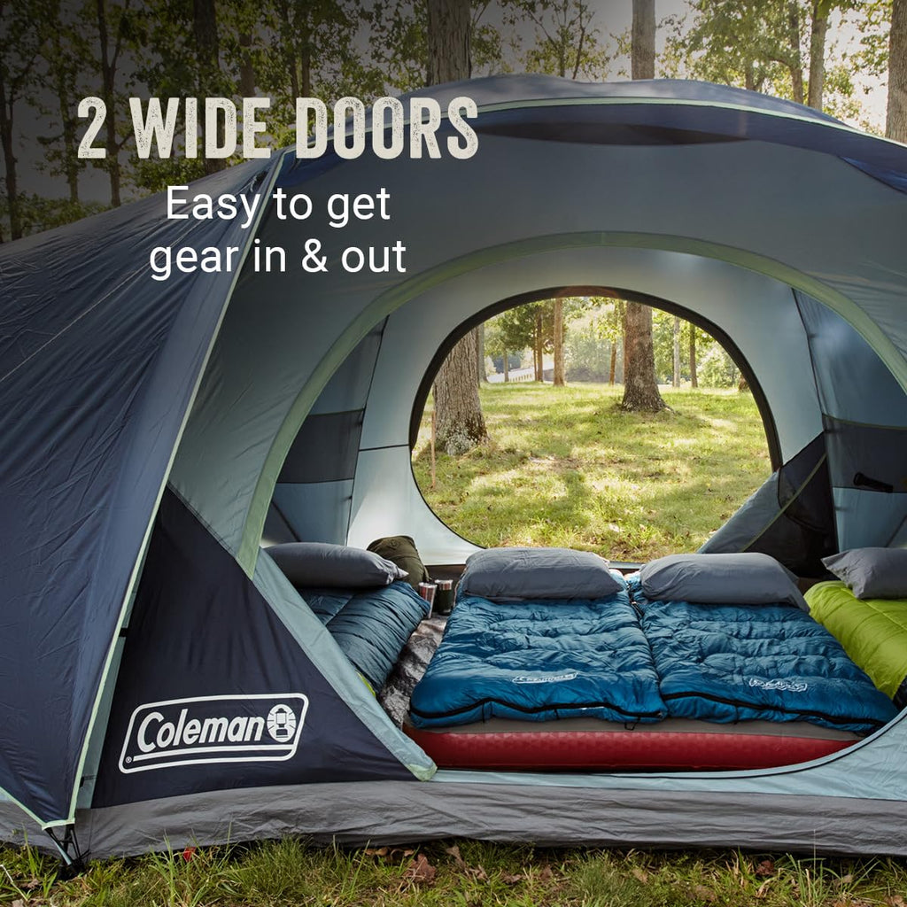 Large Family Tent with Rainfly & Carry Bag M157