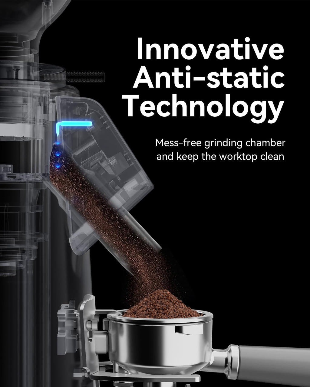 64mm Flat Burr Coffee Grinder X961