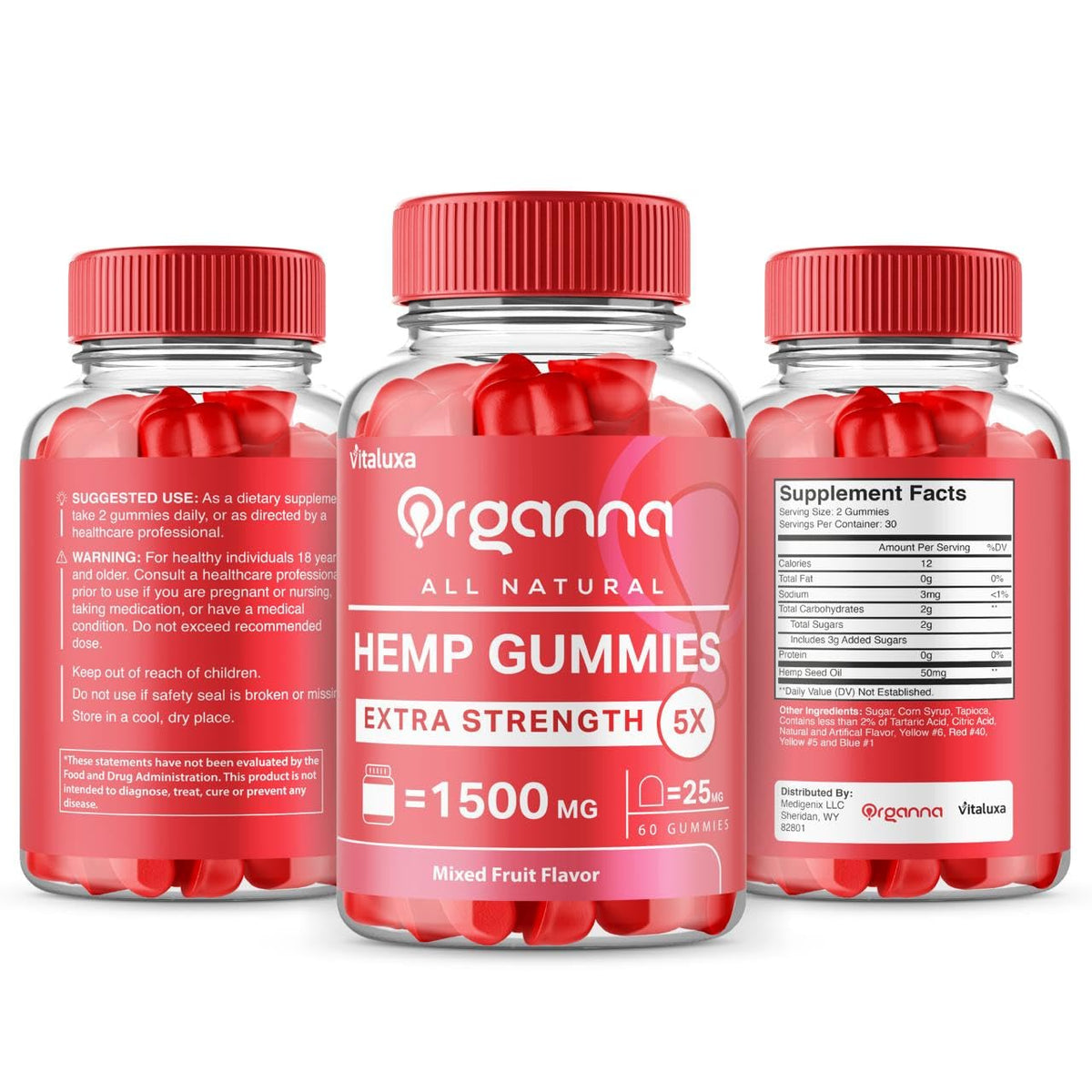 60 Gummies Vitamin Supplement D49410