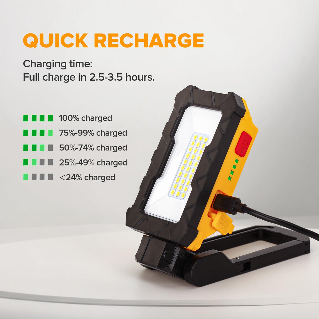 1000 Lumens LED Rechargeable Magnetic Work Light G875247