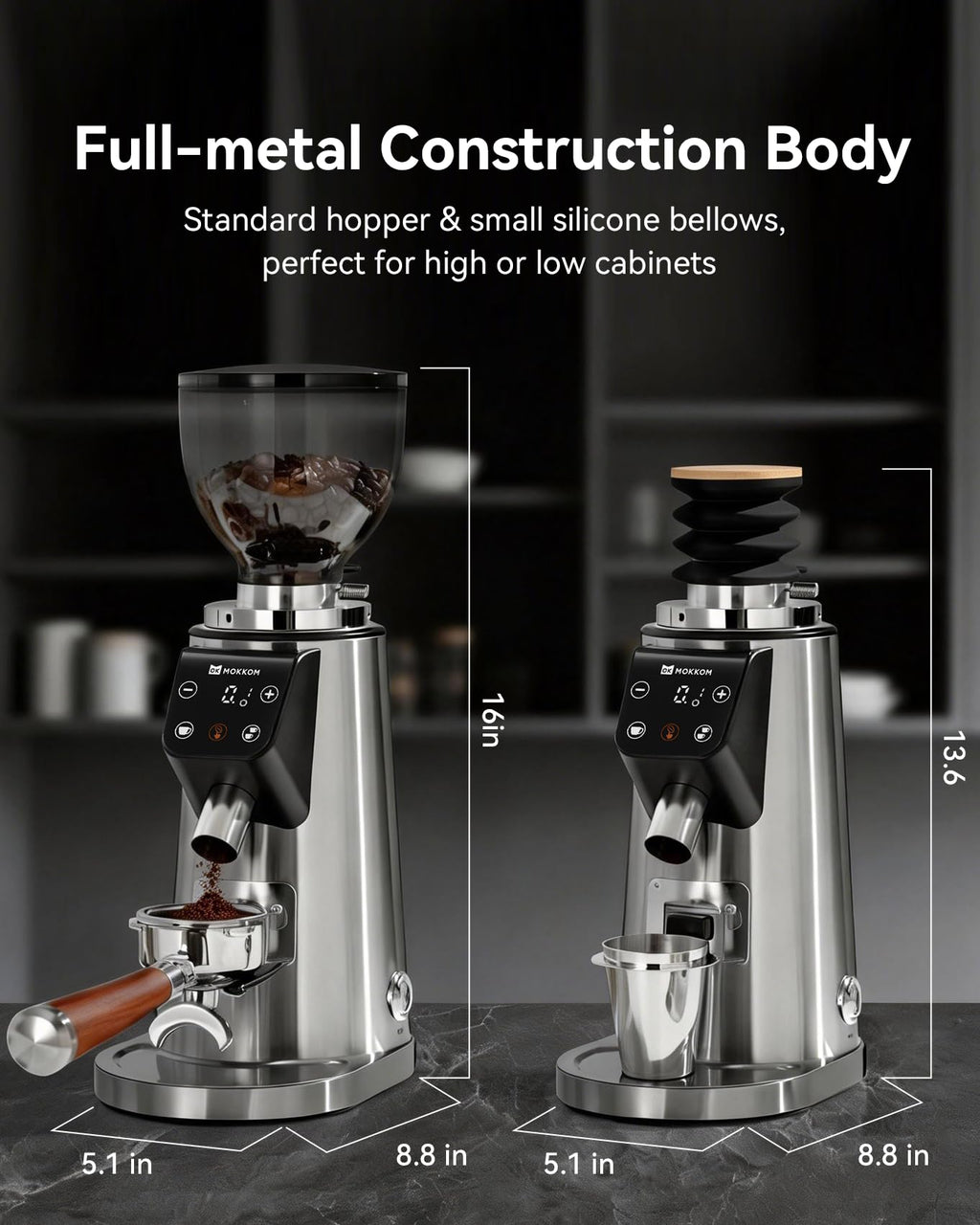 64mm Flat Burr Coffee Grinder X961