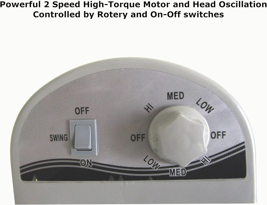 20 Inch 3 Speed Oscillating Floor Fan S423506