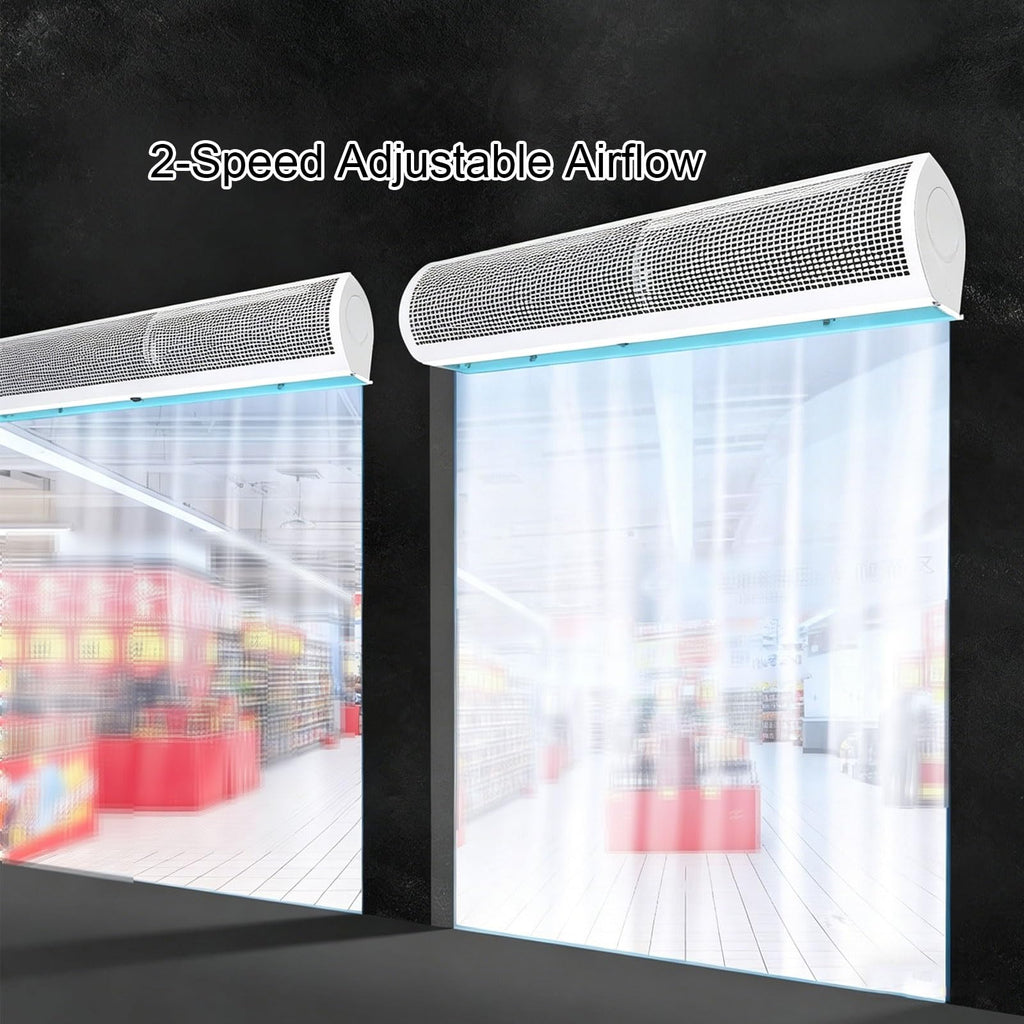 Wall Mounted 2 Speed Air Curtains U37906