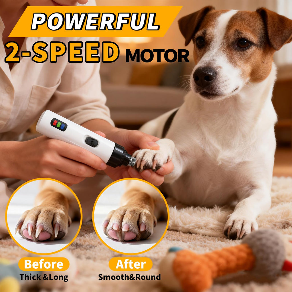 Dog Nail Grinder Rechargeable USB Charging A33407