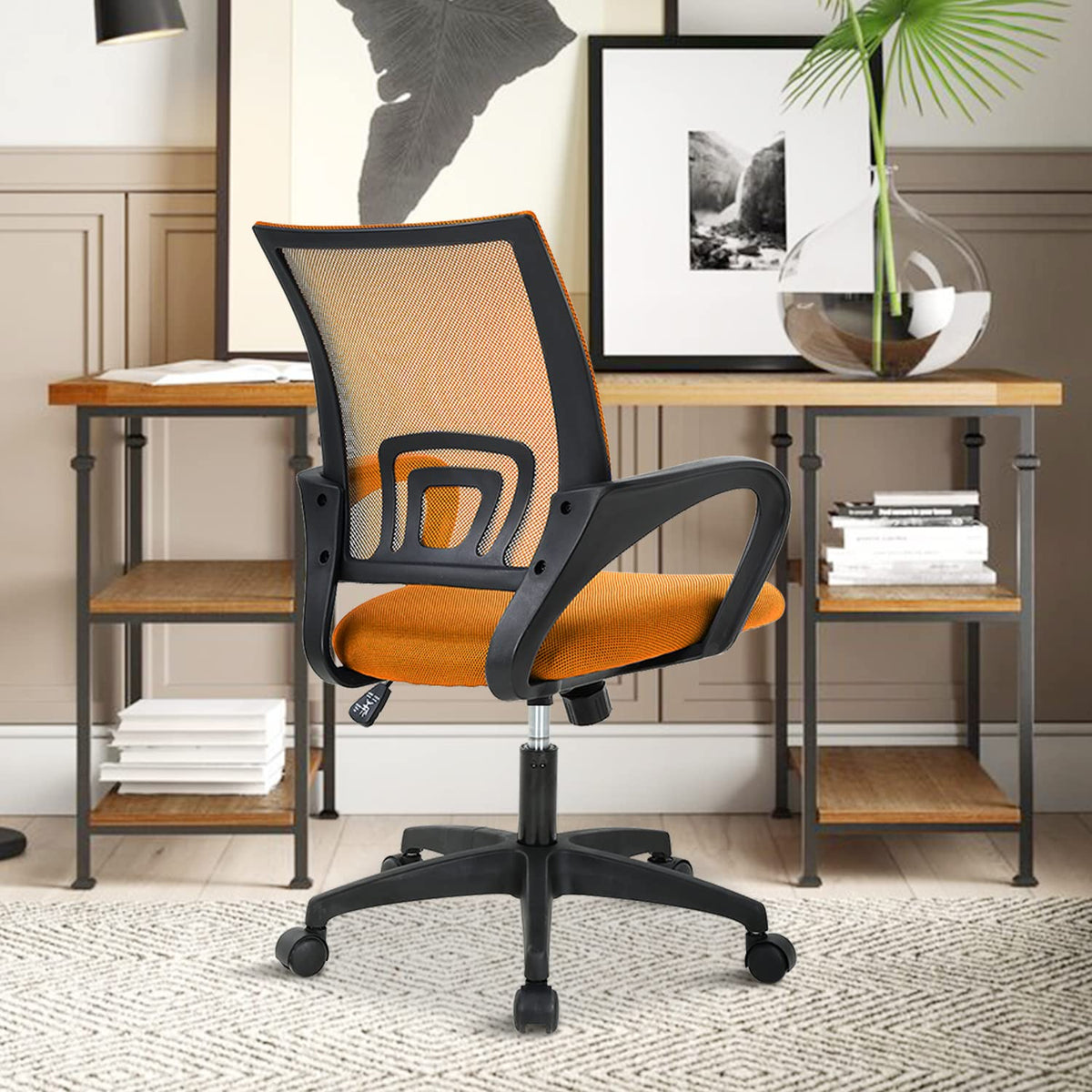 Adjustable Mesh Office Chair with Lumbar Support P12110