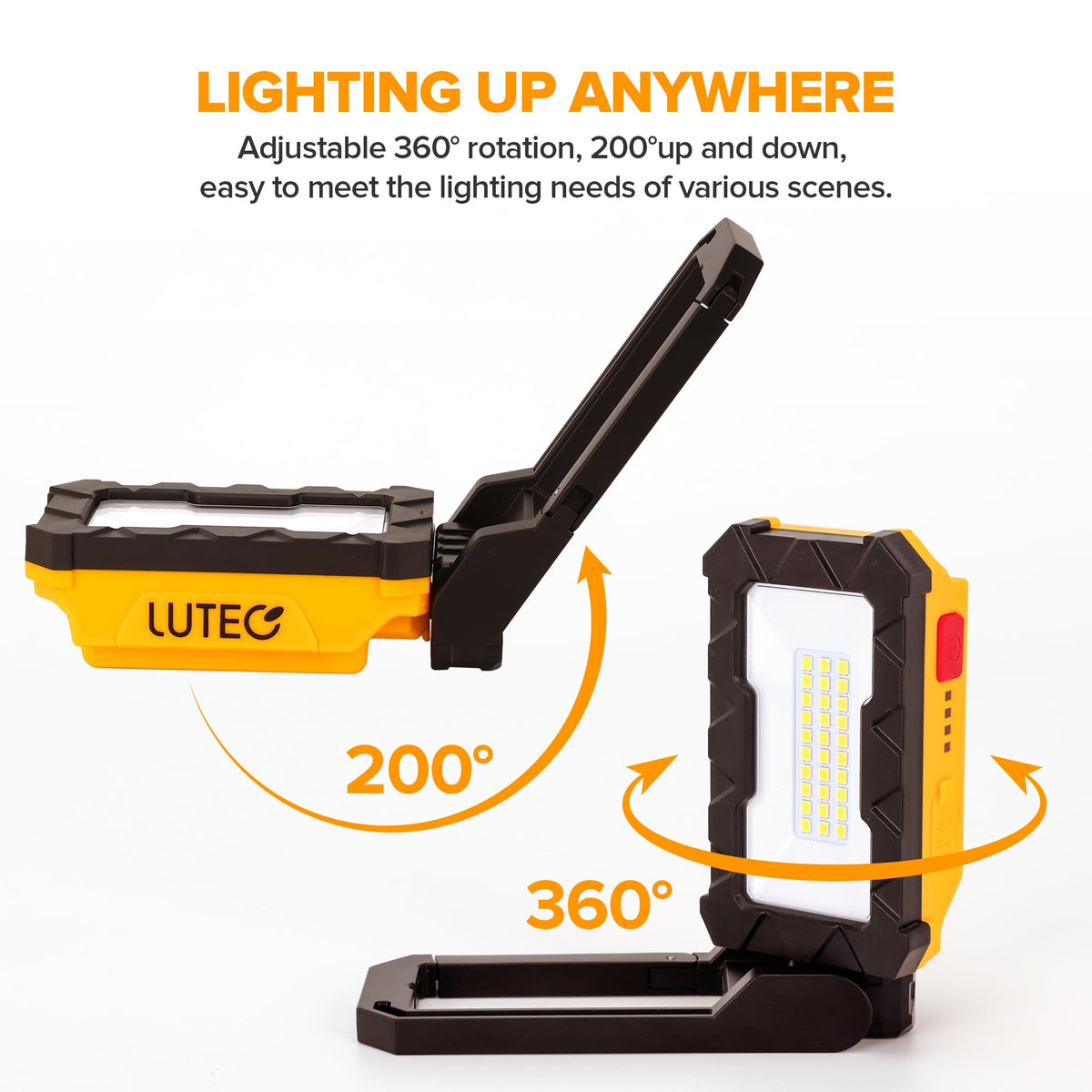 1000 Lumens LED Rechargeable Magnetic Work Light G875247