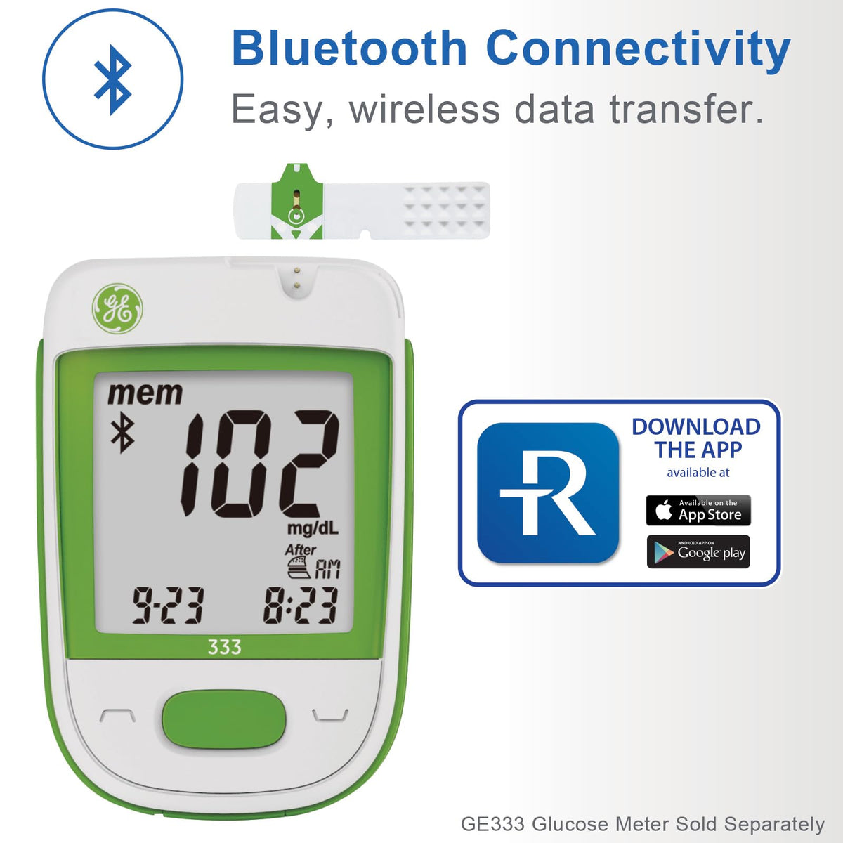Blood Glucose Test Strips, 50 Count S36845