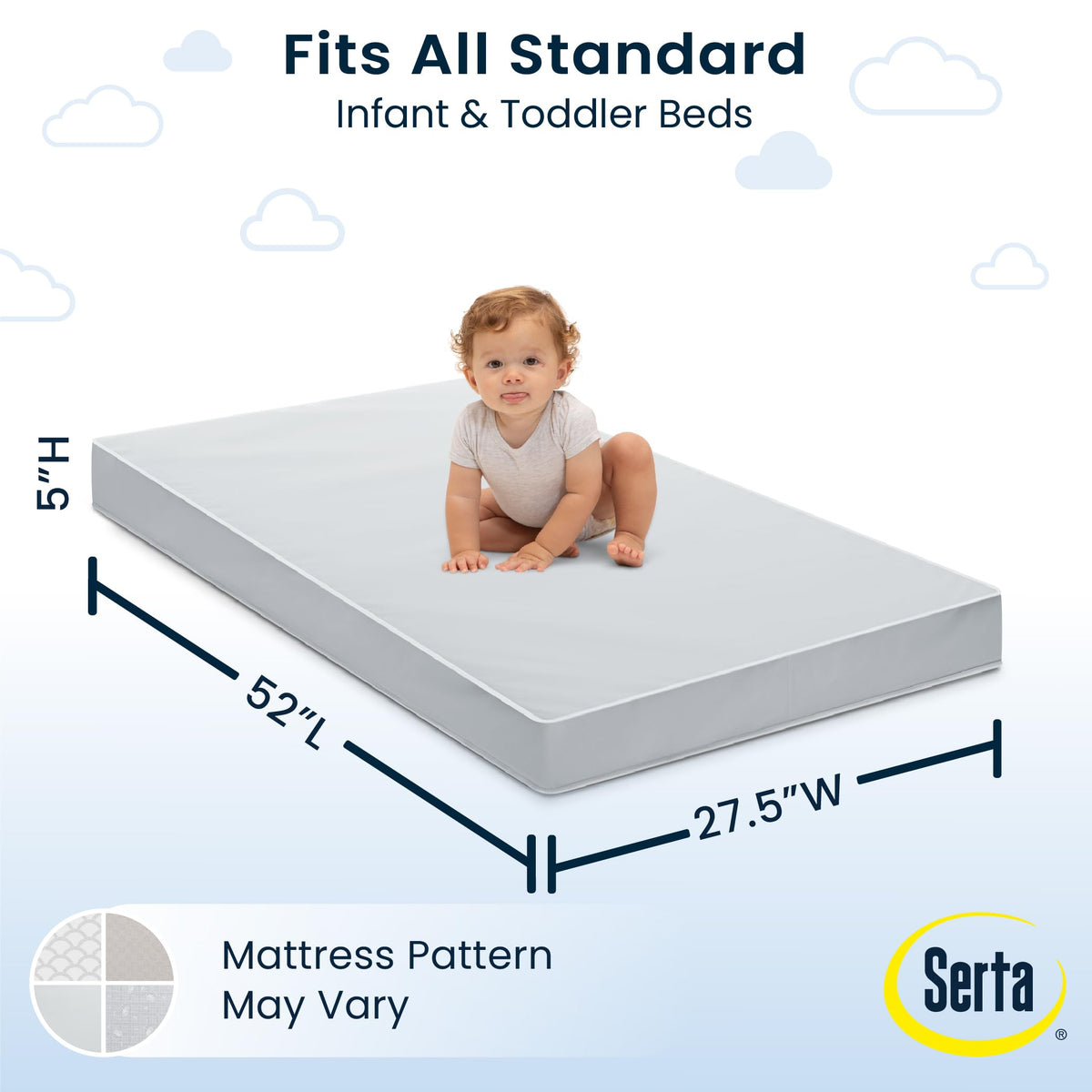 Baby Crib Mattress and Toddler Mattress Z1140