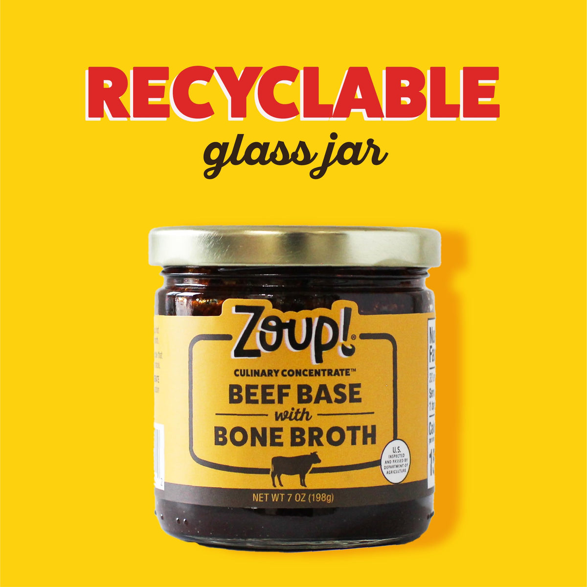 Beef Bone Broth Concentrate 7 Oz A830334