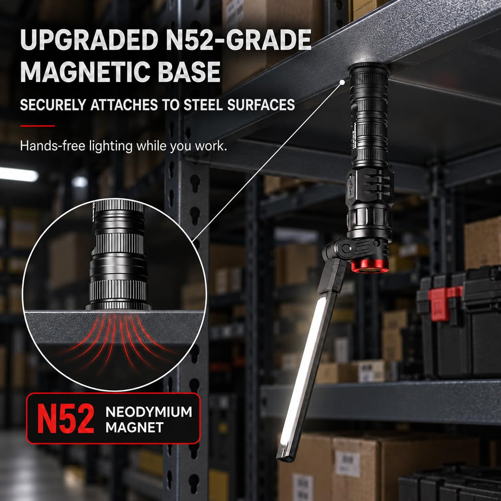 1000 LM Rechargeable Magnetic Work Light I8119