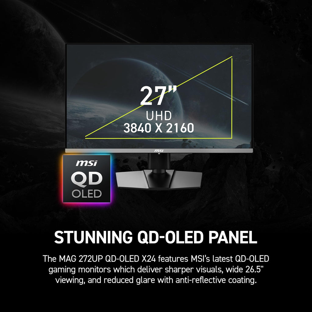 27-Inch 4K UHD 240Hz QD-OLED Gaming Monitor G23130