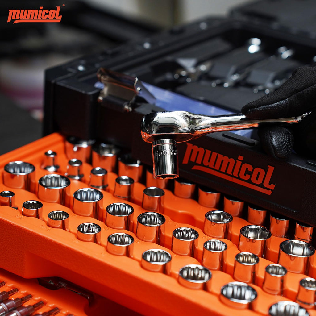 320-Pcs Mechanic Tool Set with 72-Tooth Ratchet C624