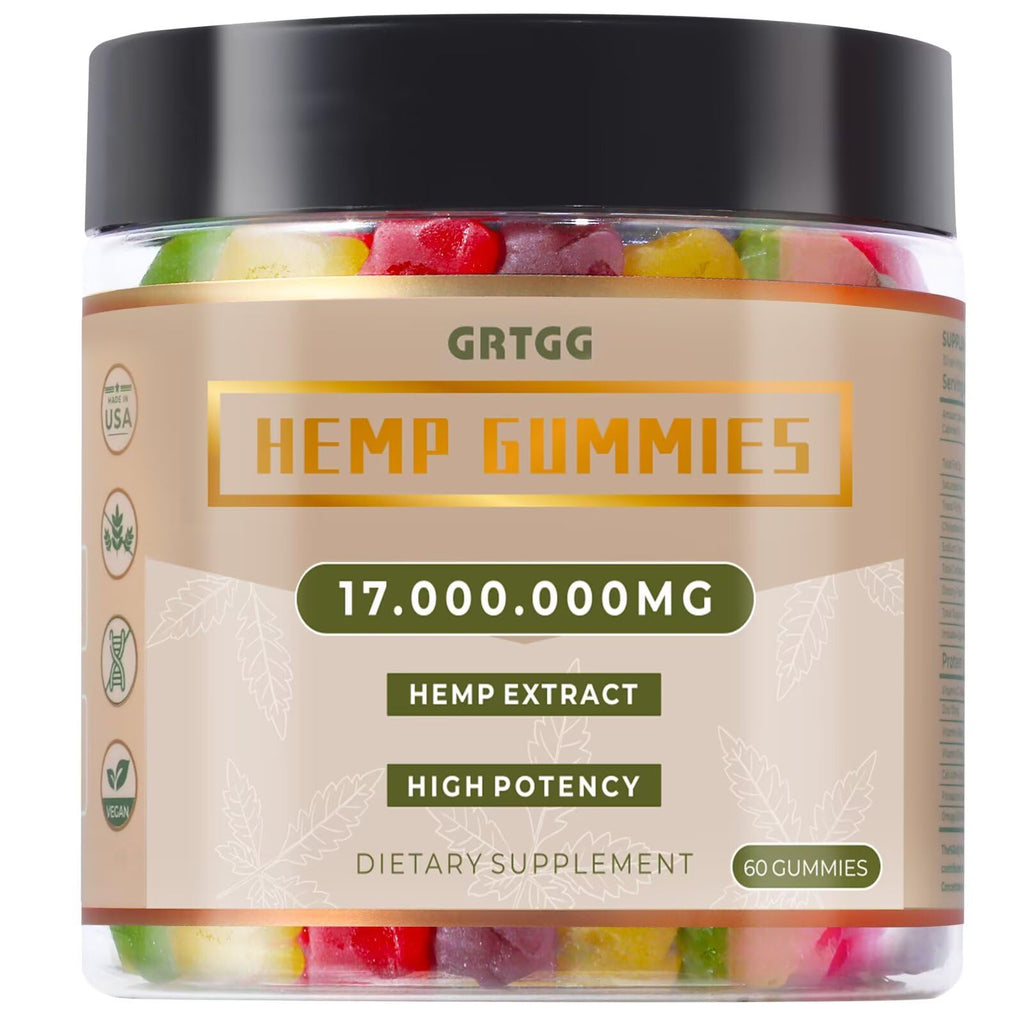 Assorted Fruit Flavors Hemp Gummies N195