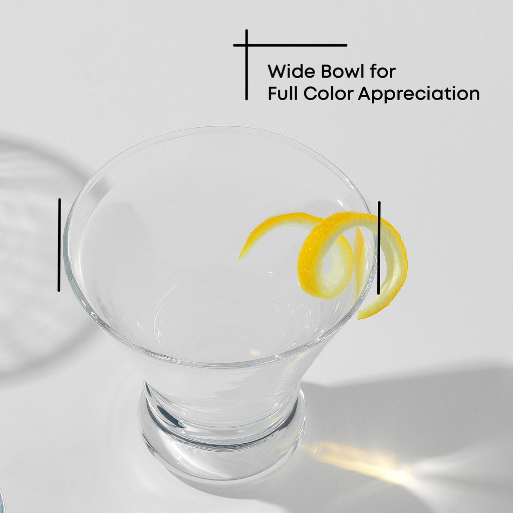 Stemless Martini Glasses Set of 4 G322065